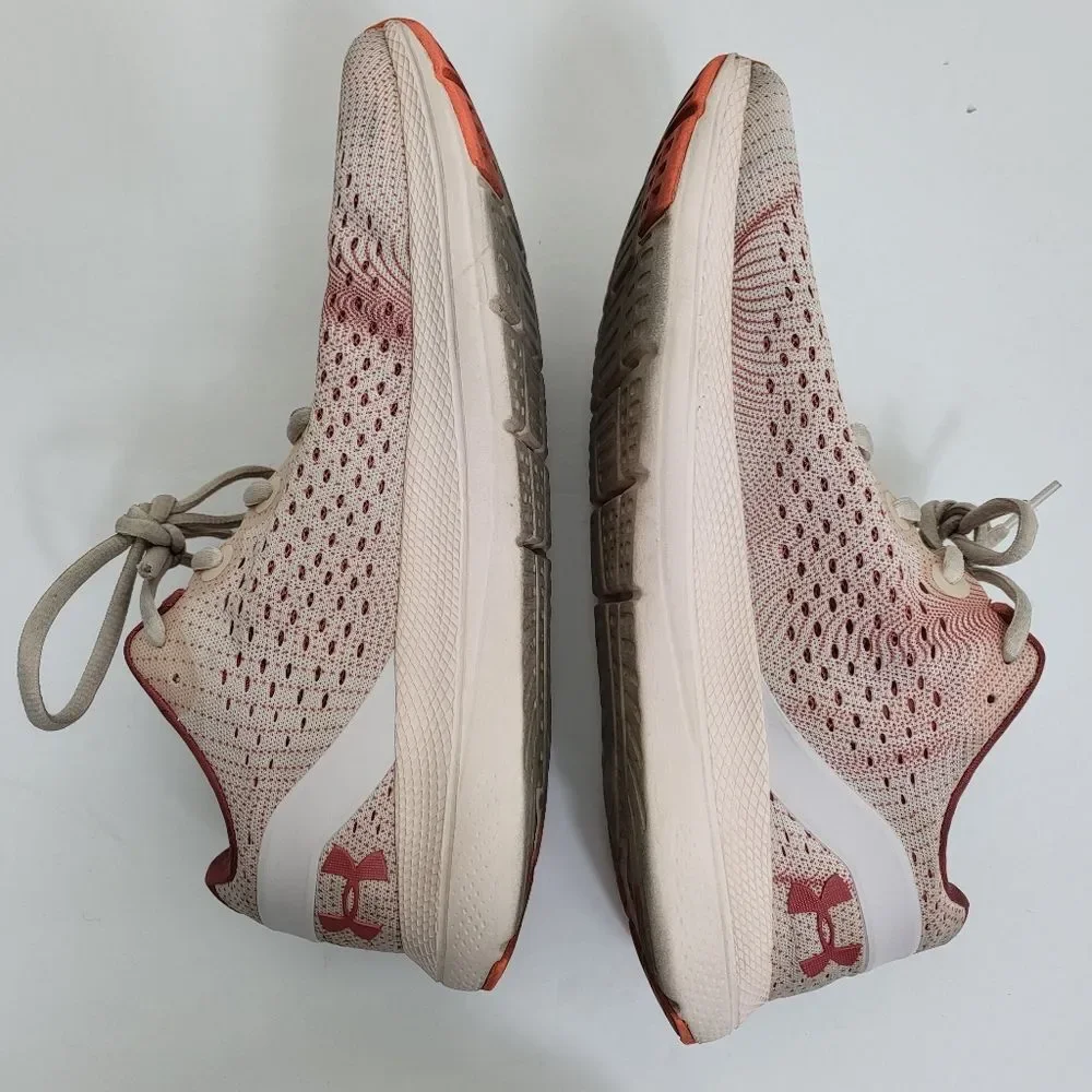 Under Armour Women's Light Pink Charged Impulse Running Sneakers 9.5 - Picture 6 of 9